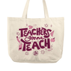 Teacher gonna teach (Τσάντα  Αγοράς)